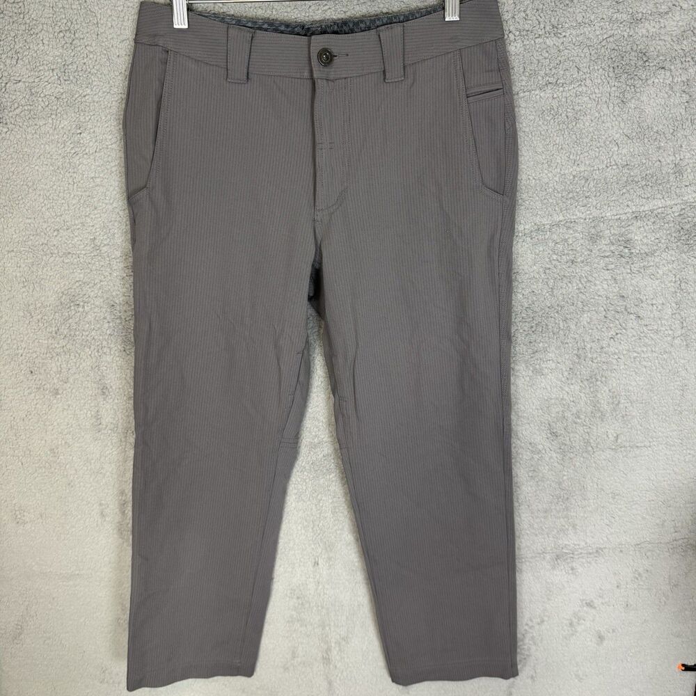 Lululemon Pants Mens 34 Fits 32x28 Grey Classic Fit Performance Golf Casual